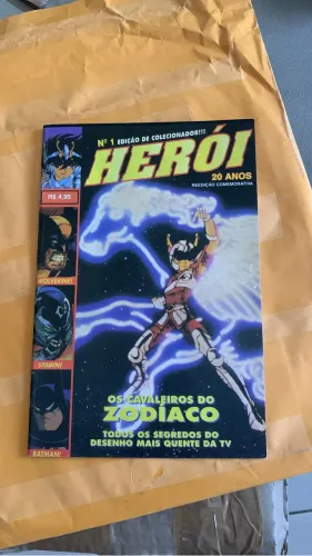Revista Herói 01 - edição reimpressão 20 anos
