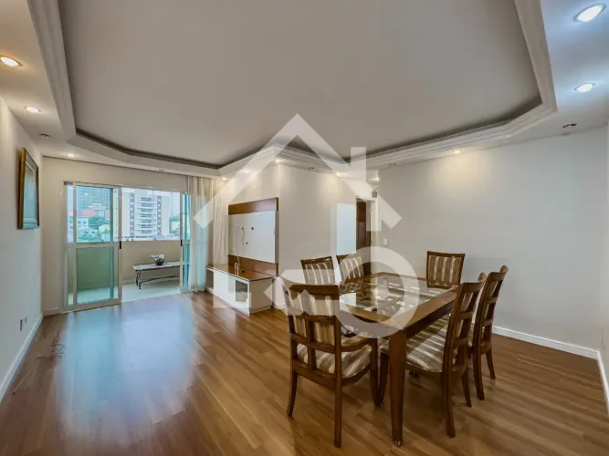 Apartamento mobiliado à venda no Centro de São Bernardo do Campo-SP, 3 quartos, 1 suíte, 1