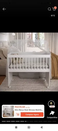 Meu ni berço e bebe conforto 