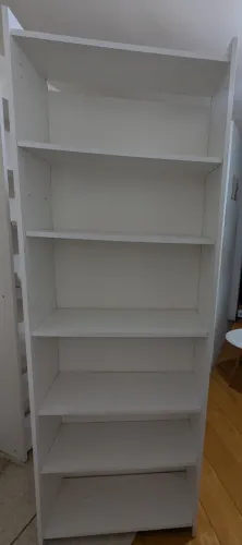 Estante biblioteca branca Evolukit
