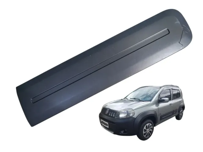 Friso Porta Dianteira Direita Fiat Uno Way Vivace 2011 Preta