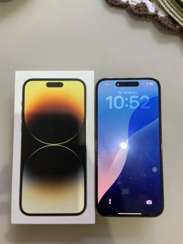iPhone 14 Pro Max Gold 256 gigas oportunidade