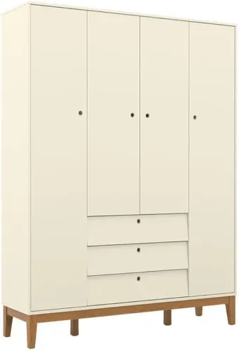 VENDO GUARDA-ROUPA INFANTIL MATIC RETRO GOLD - 4 PORTAS