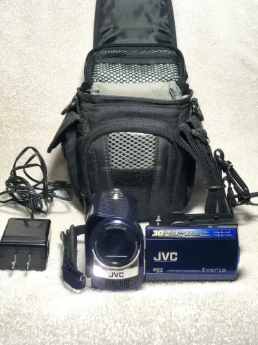 (RARIDADE) JVC Everio GZ-MG330au (kit completo)