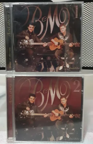 Lote CDs Bruno e Marrone Acústico II volumes 1 e 2