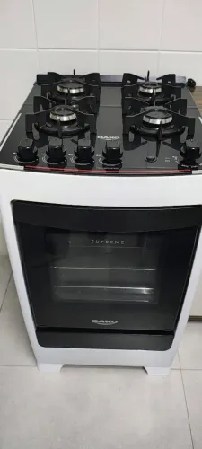 Fogão Dako Supreme Glass - Branco