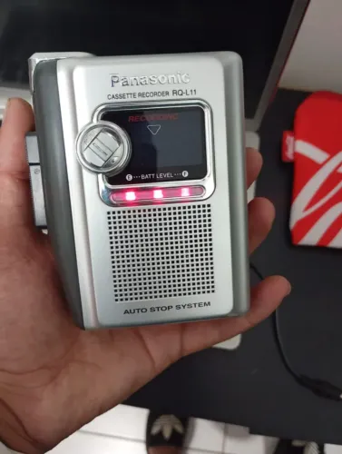 Gravador De Voz Portátil Panasonic Modelo Rq-l11
