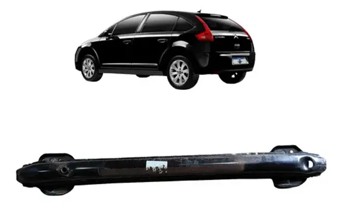 Alma Parachoque Traseiro Citroen C4 Hatch 2011 Uzad0