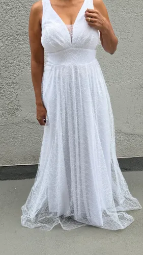 Vestido de noiva para cartório G