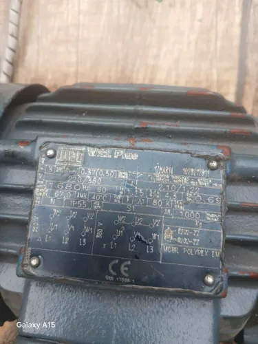 Motor Redutor Weg + Cabo 9 vias