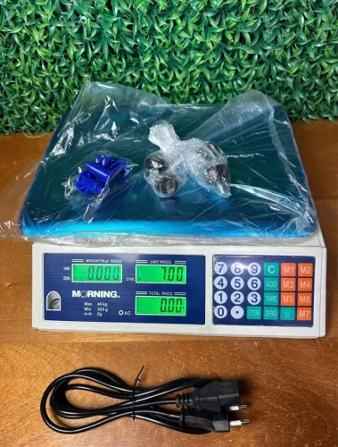Balança 40kg Recarregável - Pronta Entrega e Parcelamento Fácil!
