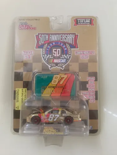 Carrinho 50 anos Nascar serie comemorariva