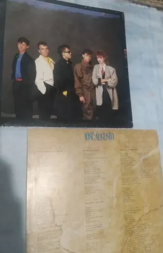 Capas vinil banda metrô ou José Augusto somente capa