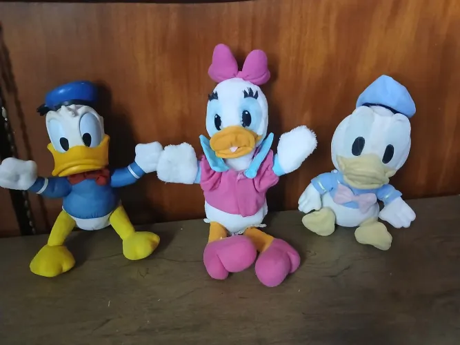 Pato Donald , Margarida e Huguinho em Pelúcias!