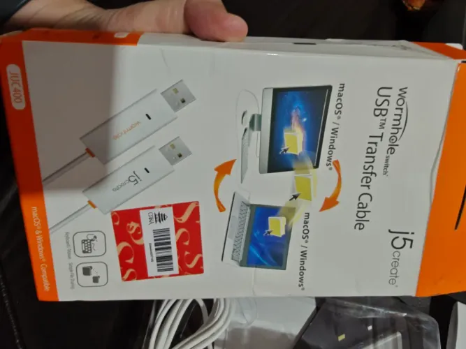 Cabo Usb J5create Juc100 Para Compartilhamento De Dados, Tec