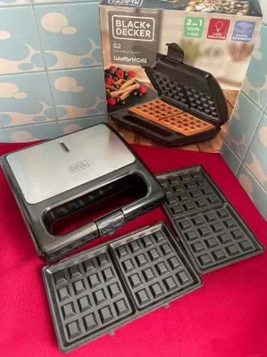 Waffle n Grill - Black Decker - 127V