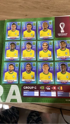 album da copa do mundo de 2022 completo!