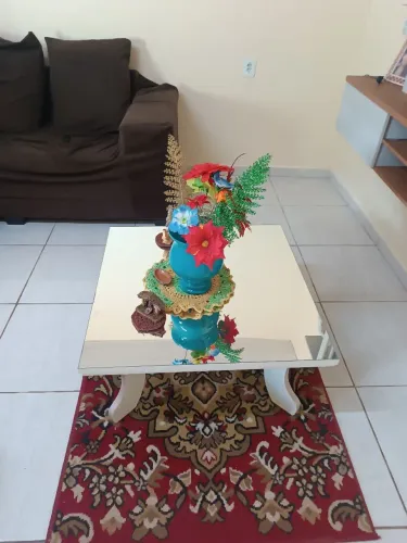 Mesa de Centro com Espelho