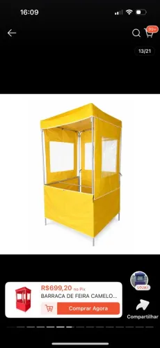 Vende- se Barraquinha de feira