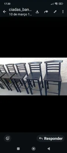 Banquetas novas VÁRIAS CORES E ALTURAS