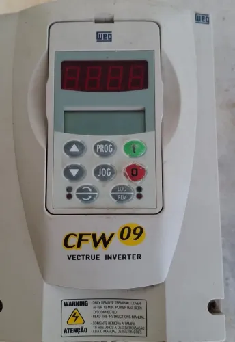 INVERSOR WEG CFW09 REDE/LINE 380...480VAC