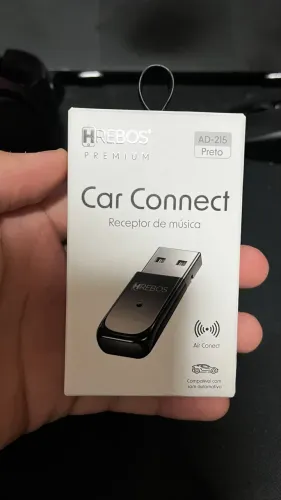 Adaptador Bluetooth para Carro - Car Connect HREBOS