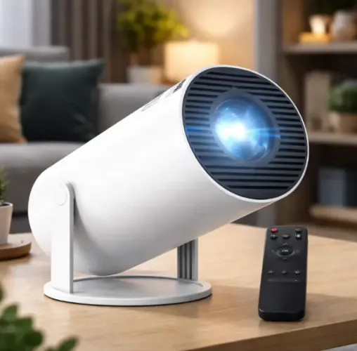 Projetor Para Sala Quarto Ou Espaço De Lazer Versátil Filmes
