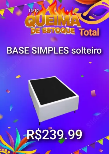 BASE SIMPLES SOLTEIRO 