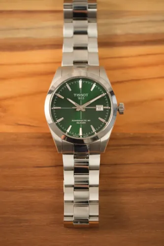 Tissot Gentleman 40mm Powermatic 80 Silicium - Verde