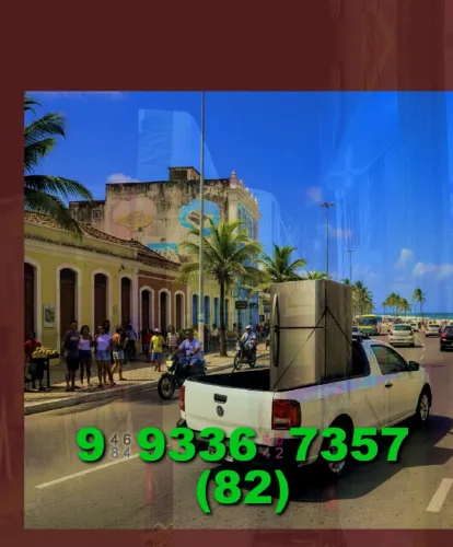 Frete! Transporte seu bem com segurança e agilidade em Ponta Verde+Farol.