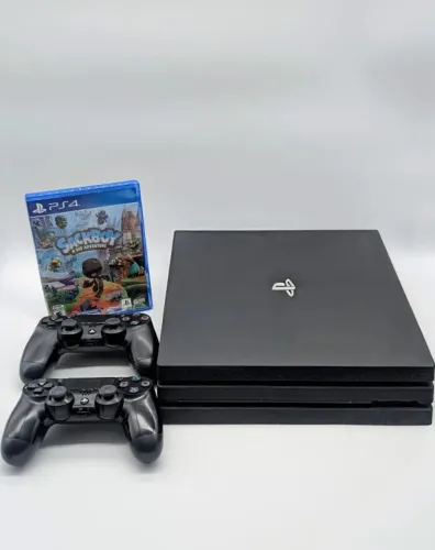 PS4 1 TB 1 JOGO 2 CONTROLES