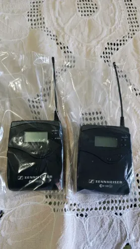 Bodypack Sennheiser G2 transmissor e receptor