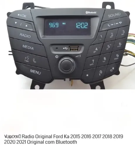 Rádio Ford Ka original retirado do meu carro 