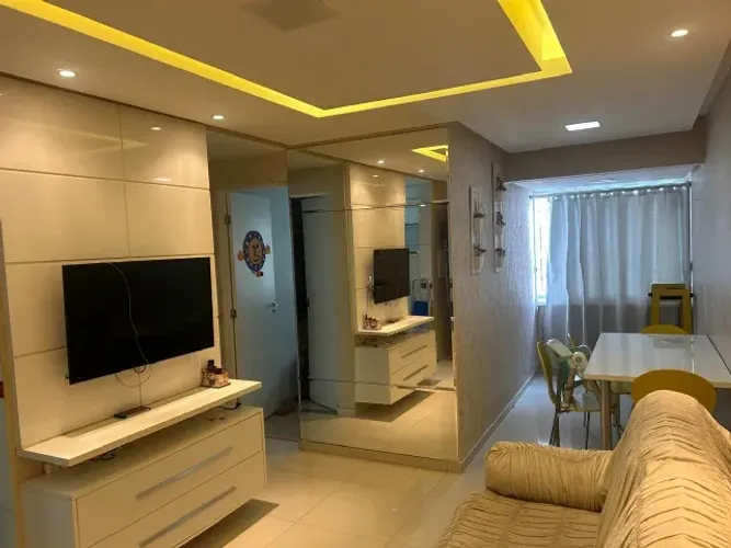 Apartamento Mobiliado para alugar- Condomínio Fórmula Residencial Cielo