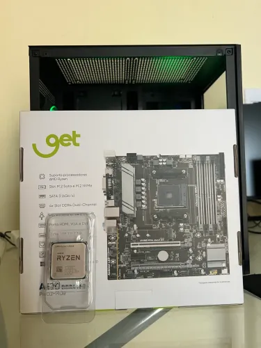 Kit upgrade Placa mãe Get A520 Ryzen 5 3500x