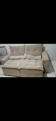 Vendo sofá retrátil usado, muito bom 