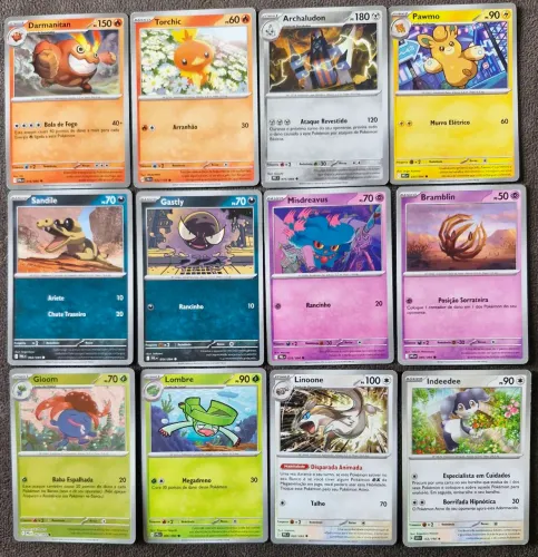 Cartas pokemon originais 