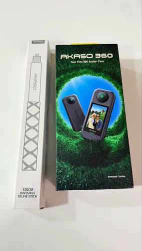 Câmera 360 akaso