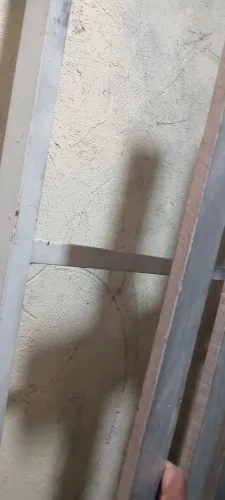 Cama de solteiro de ferro pesado