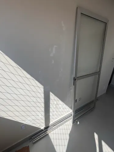 Porta de vidro esquadria de alumínio