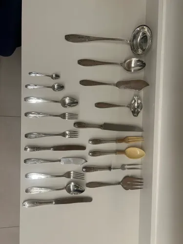 Belíssimo Faqueiro Eberle Prata 90 130 peças 