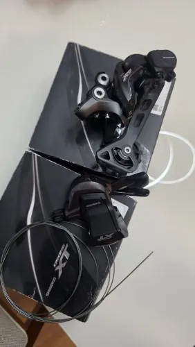 Câmbio e passador Deore XT 