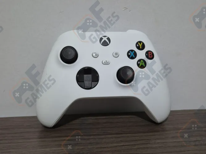 Controle Xbox Robot White Seminovo | Aceito Cartão!!!