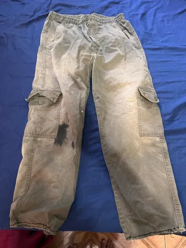 Calça Cargo Verde Claro