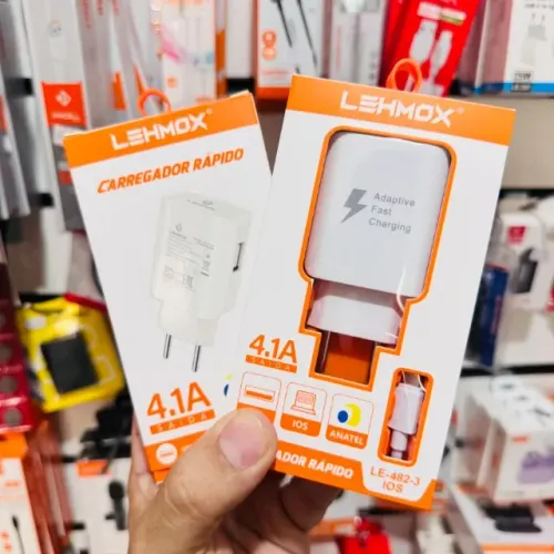 Carregador + cabo para iphone Lehmox LE-482-3