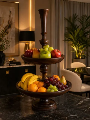 Fruteira madeira maciça