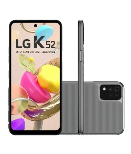 Celular LG K52 -Cinza (NOVO)