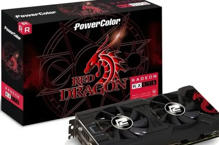 Rx 570 com defeito sucata 