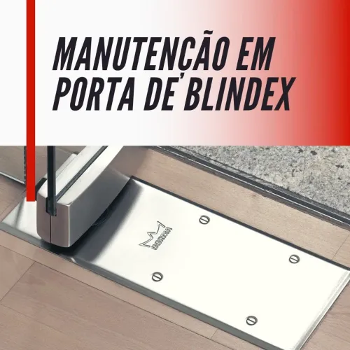 Manutenção em blindex em geral *