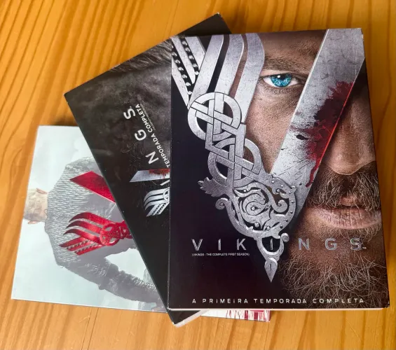 Coleção 3 primeiras temporadas da série Vikings